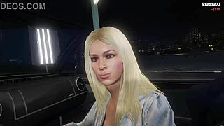 Yo, ever tried a wild hooker ride in GTA 5 first-person style?