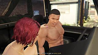 Gta V Porn - Lonely Ass Gets Pov Blowjob And Sex