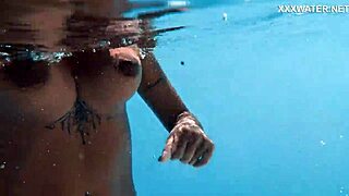 With Clothes Aside, Yorgelis Seduces Producer by Pool