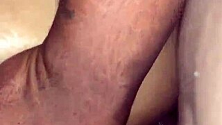 Pussy and ass drilled by monster cock until cumshot