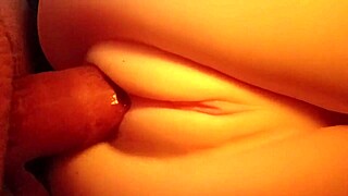 intimate close-up with young teen