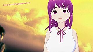 Learn How To Ruin Goddess Lara With Jerk Off Instructions In Anime Style