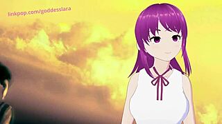 Learn How To Ruin Goddess Lara With Jerk Off Instructions In Anime Style