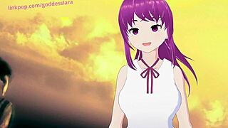 Learn How To Ruin Goddess Lara With Jerk Off Instructions In Anime Style