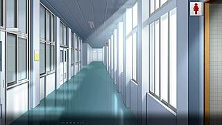 Watch this explosive ahega scene where classroom anal and squirting lead to toilet humiliation in saimin class!