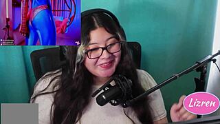 lizren reacts to amateur model's performance