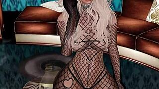 3d glamour model showcases stunning curves