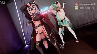 Skmt Conqueror Futa dominuje tanečkem s obřím čurákem