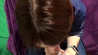 Making Boyfriend Cum in My Mouth.