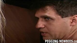 a good hard pegging will put you in your place 😈 with strapon domination