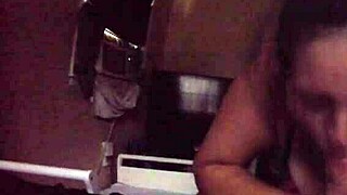 pov blowjob with cum in mouth sucking