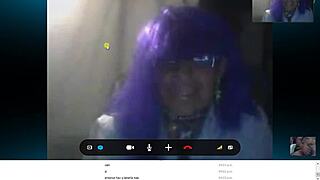 carol banderas mexicana showing off on webcam live