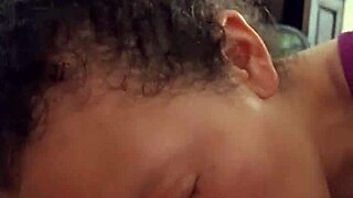 Amateur Girl Learns Intense Blowjob Techniques On Cock