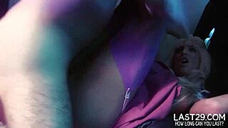 Blonde's Big Tits Covered In Jizz After Hardcore Cock Facial!