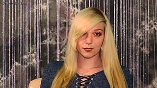 Sexy Gamergirlroxy shows off in slow motion non-nude clip.