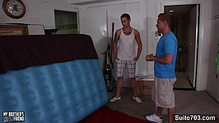 Sexy Gays Engage In Hardcore Fucking And Blowjob Action.