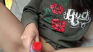 I'm pounding my dildo hard until I squirt everywhere!