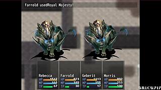 Hrpg knightess rebecca 005 in anime game adventure