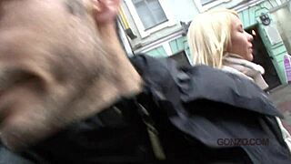 dirty blonde anny picked up in prague