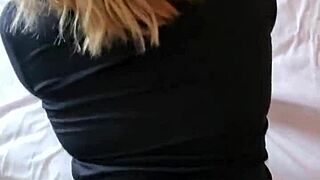 I convinced my stepsister to bend over for doggystyle fuck with big ass