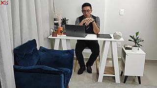 Secretary in the office.