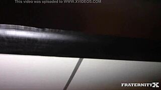 Gay cum dump takes loads in every hole