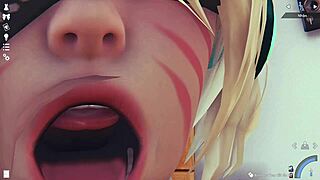 Teen feels intense pleasure in solo sex session