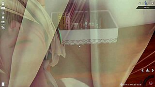 Teen feels intense pleasure in solo sex session