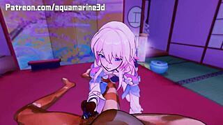 march 7th gets fucked in honkai star rail hentai uncensored