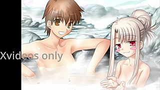 Uncensored hentai anime fate stay night saber rin sakura in a fantasy adventure