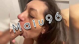 Skinny Girl Jerks Off Canadian's Cock