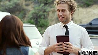 Missionary Fucks Teen In Missionary!