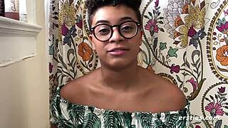 Kay Enjoys Self-Love on the Sofa