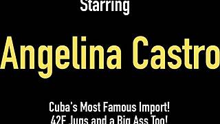 King Noire Assists Busty Angelina Castro in Achieving Intense Pleasure