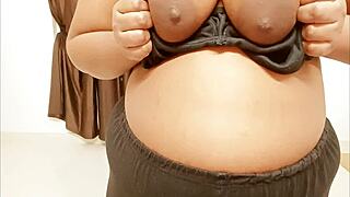 Hyderabad lady hints at big boobs