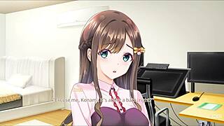 Secret kiss in the bathroom during the game