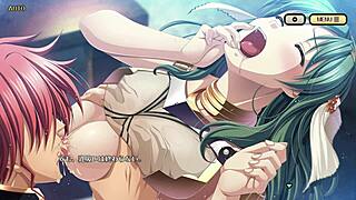 Nelis Unleashes Her Massive Tits in a Busty Fantasy Burst, Leading to Intense Cumshots in This Hentai Adventure.