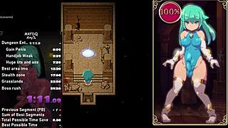 Mage Kanade's Futanari Dungeon Quest in Anime Hentai