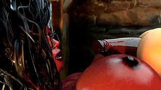 Futanari succubus seduces with dual endowments