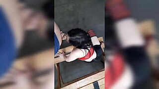 Fat Latina Couple's POV Blowjob And Penetration