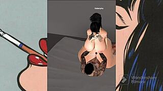 Xxx imvu porn sex with anal assfucking