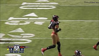 sexy adrian purnell competes in final eastern conference match