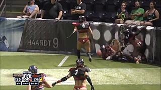 sexy adrian purnell competes in final eastern conference match