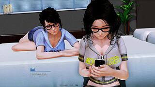 exploring the harem hotel in episode 385