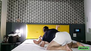 Teen feels intense pleasure sucking pussy then cumming while riding