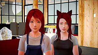 my new family game turns into big tits fun