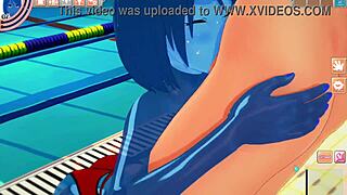 Slimegirl 3D Hentai in Pool!
