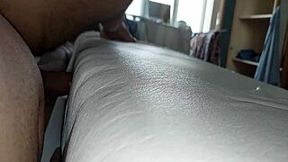 i fuck the mattress hole and cum