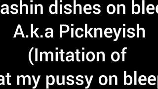 washin dishes like eating pussy parody
