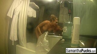 Samantha Saint Engages In Playful Activities With Jayden Cole